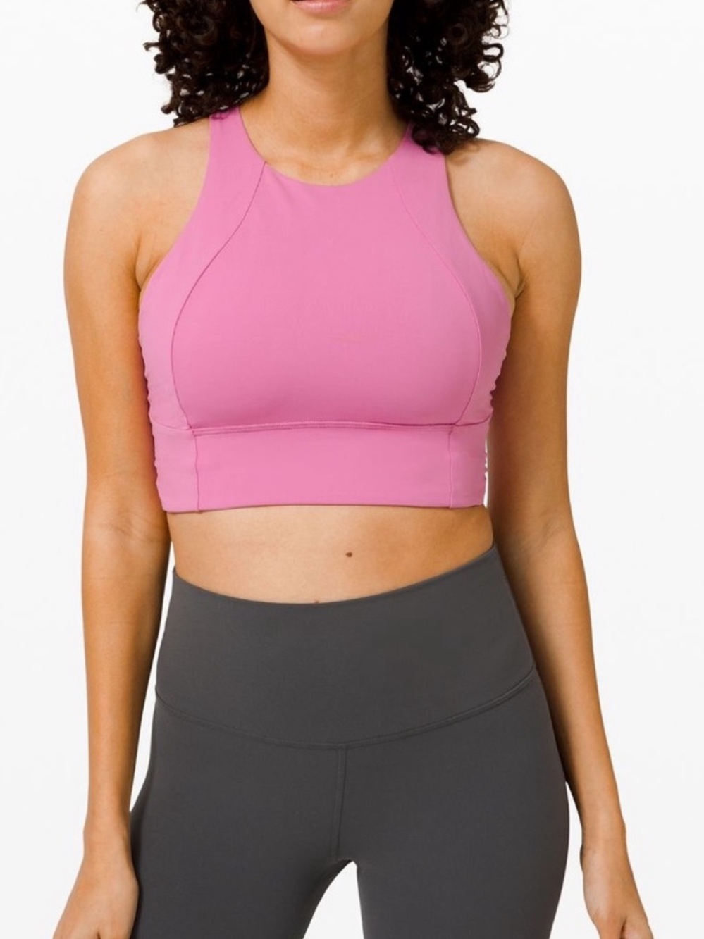 Lululemon Free To Be Serene High Neck Long Line Bra Size 2